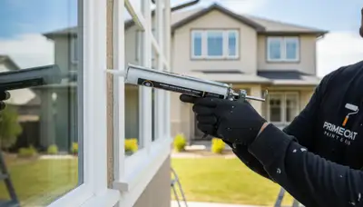 Professional caulking and sealing on Boulder CO home exterior by local house painters
