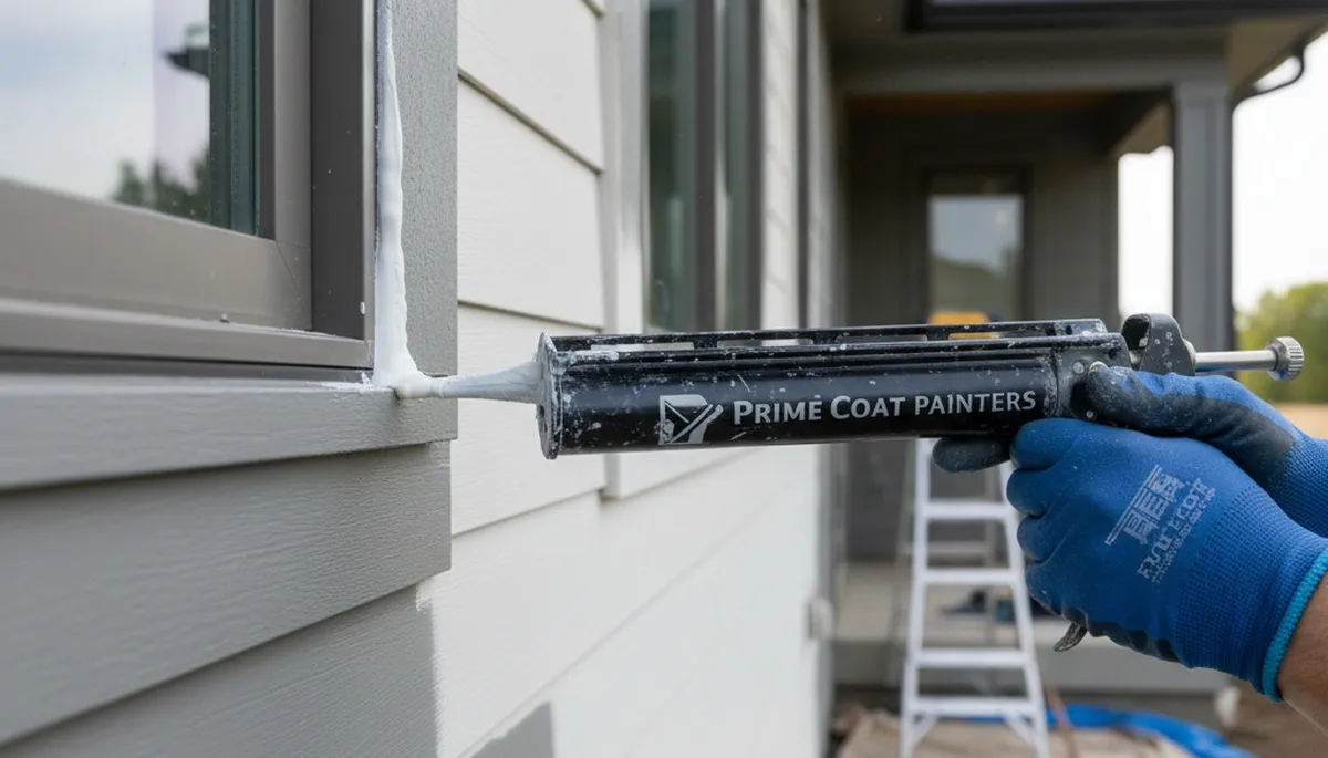 Professional caulking and sealing by house painters in Boulder, CO protecting home exteriors