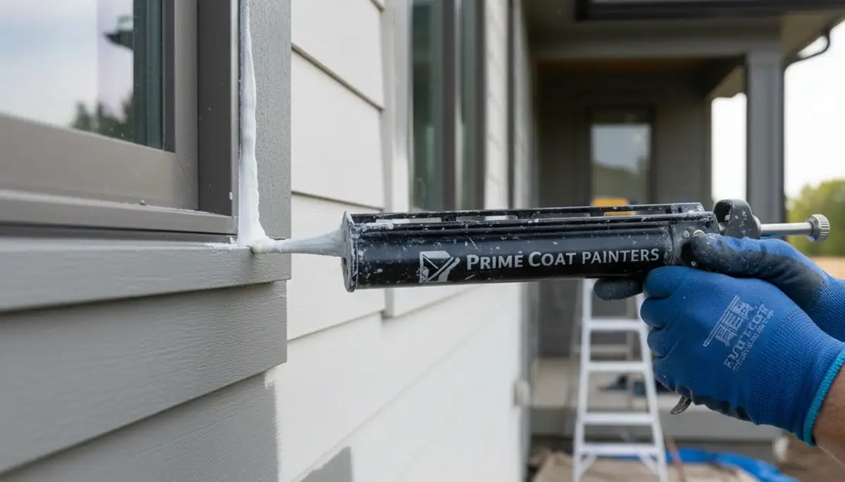 Professional caulking and sealing by house painters in Boulder, CO protecting home exteriors
