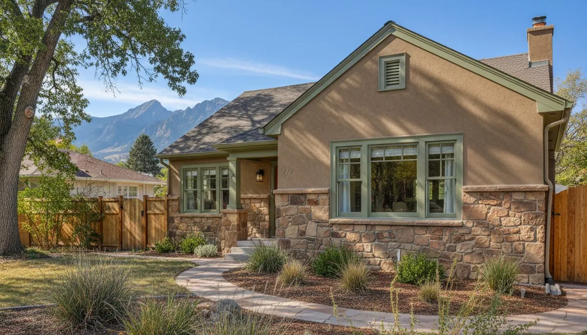 Freshly painted home siding in Boulder, CO showing smooth, UV-resistant exterior finish by local painters