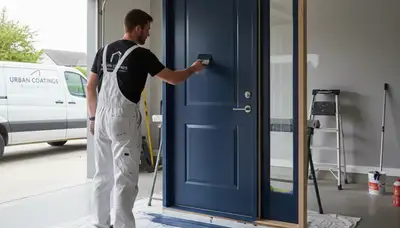 Professional door painting and refinishing by expert house painters in Boulder, CO