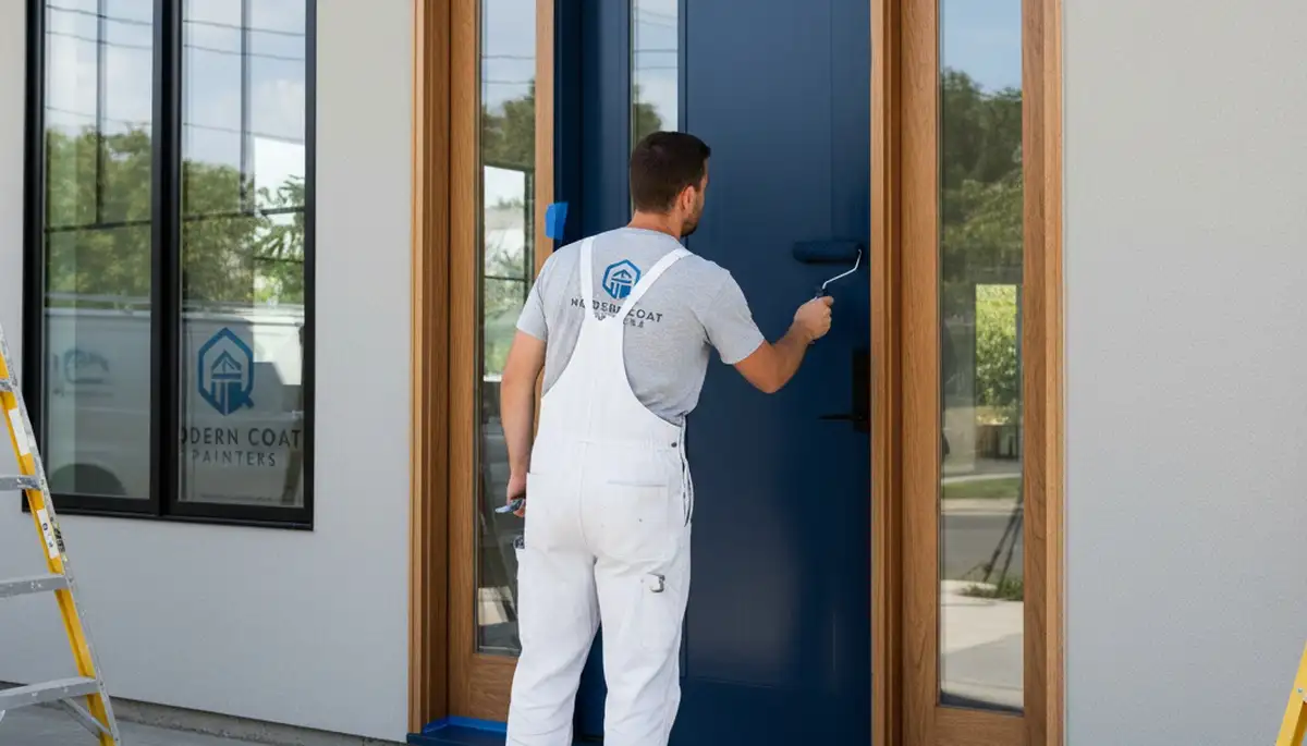 Professional door painting and refinishing in Boulder, CO for durable, sun-resistant entryway finishes