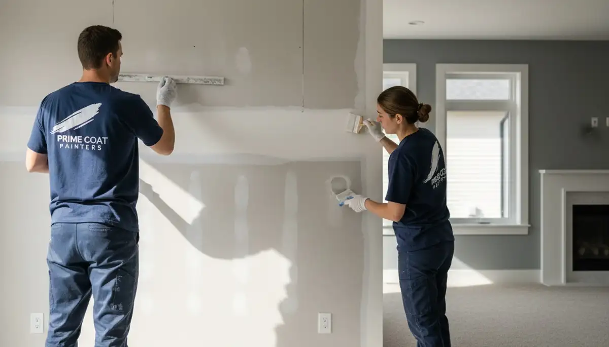 Professional drywall repair and wall restoration by expert painters in Boulder, CO home interior