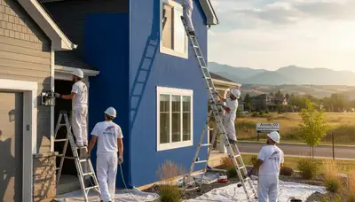 Professional house painting service in Boulder, CO by paintersboulderco.com