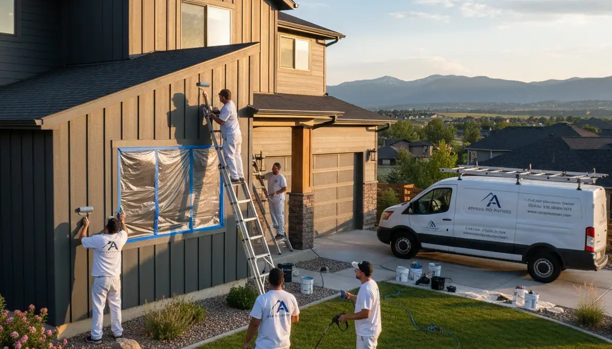 Professional house painting service in Boulder, CO by Painters Boulder Co