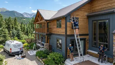 Professional house painters in Boulder CO providing exterior and interior home painting services