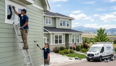 Professional house painters in Boulder CO providing expert exterior and interior painting services