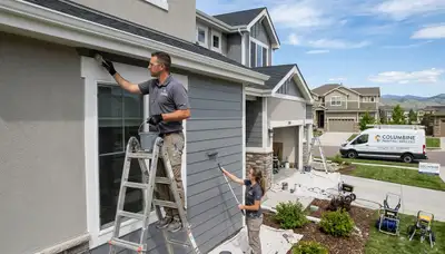 Professional house painters in Boulder CO providing exterior and interior home painting services