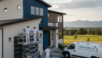 House painting services in Boulder, CO by Painters Boulder Co for residential exteriors and interiors