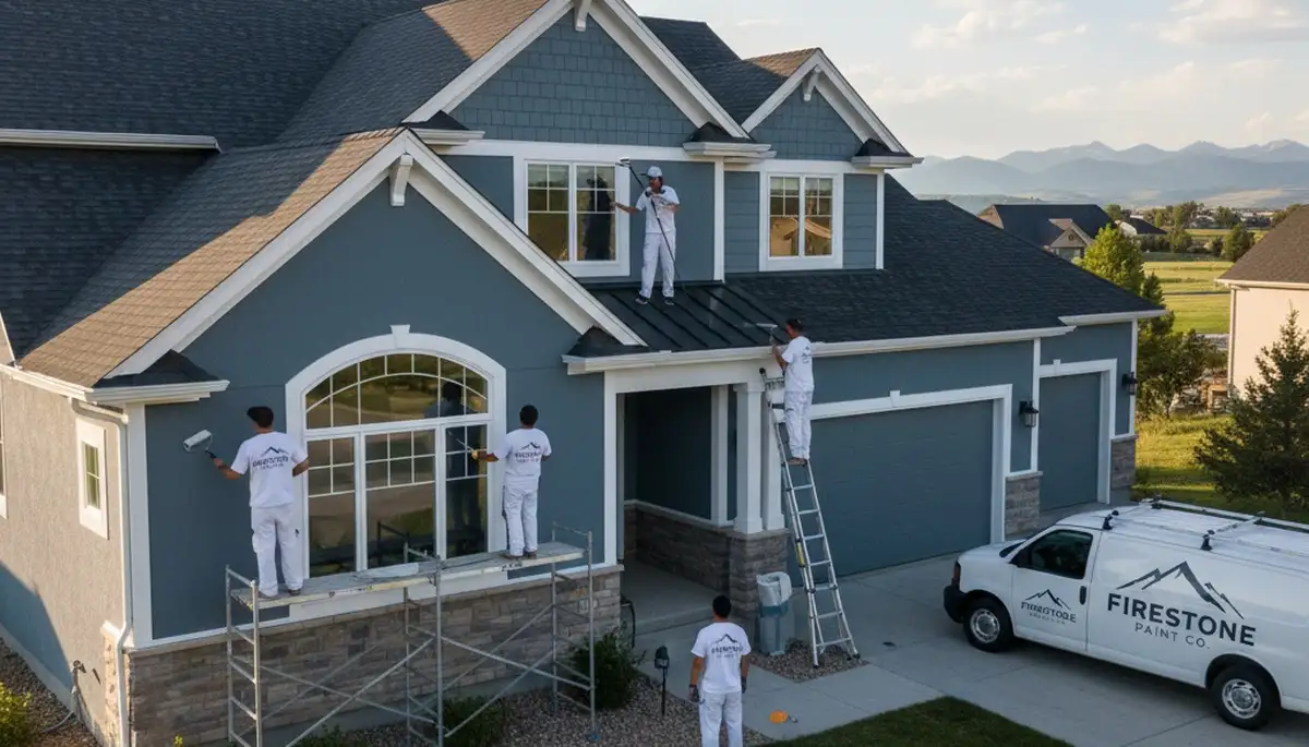 House painter serving Boulder, CO with professional residential painting services