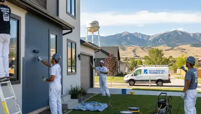Boulder, CO house painters providing professional exterior and interior painting services