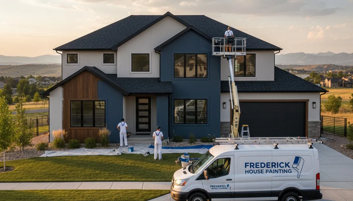 Boulder, CO house painting service for interior and exterior residential painting