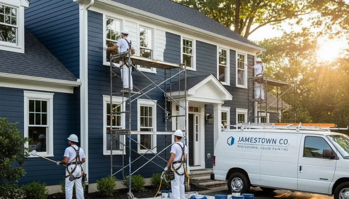 House painters providing exterior painting services in Boulder, CO