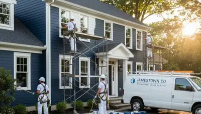 House painters providing exterior painting services in Boulder, CO