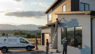 Professional house painters in Boulder CO providing exterior and interior painting services