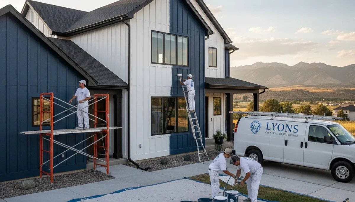 Professional house painters in Boulder, CO providing exterior painting services for residential homes