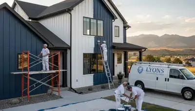 Professional house painters in Boulder, CO providing exterior painting services for residential homes