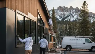 Professional house painters in Boulder, CO providing exterior painting services