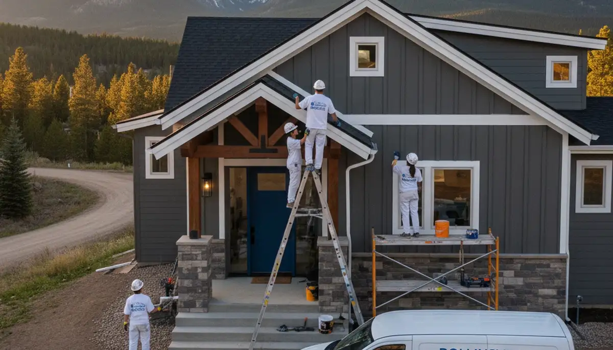 Professional house painters serving Boulder, CO for interior and exterior painting services