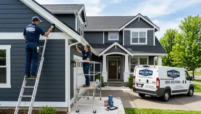 Professional house painters in Boulder CO providing expert residential exterior painting services