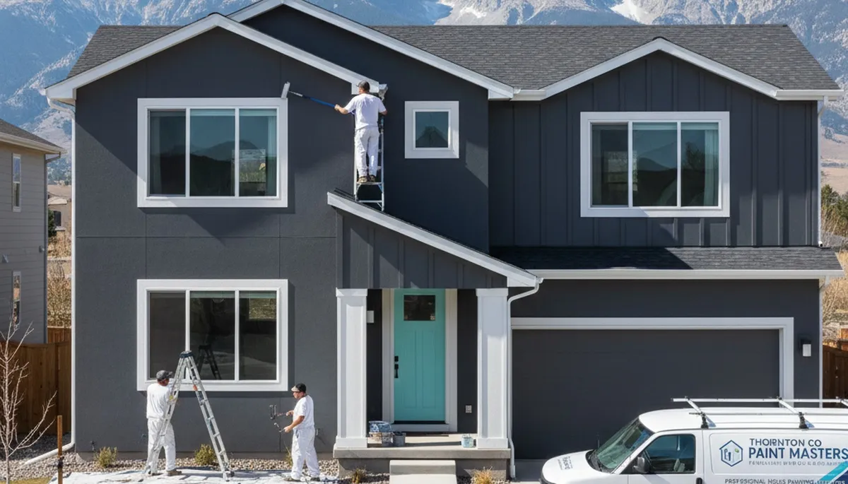 Professional house painting service in Boulder, CO for residential exterior and interior projects