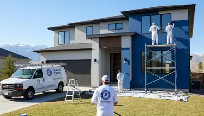 Boulder, CO house painters providing professional exterior painting services